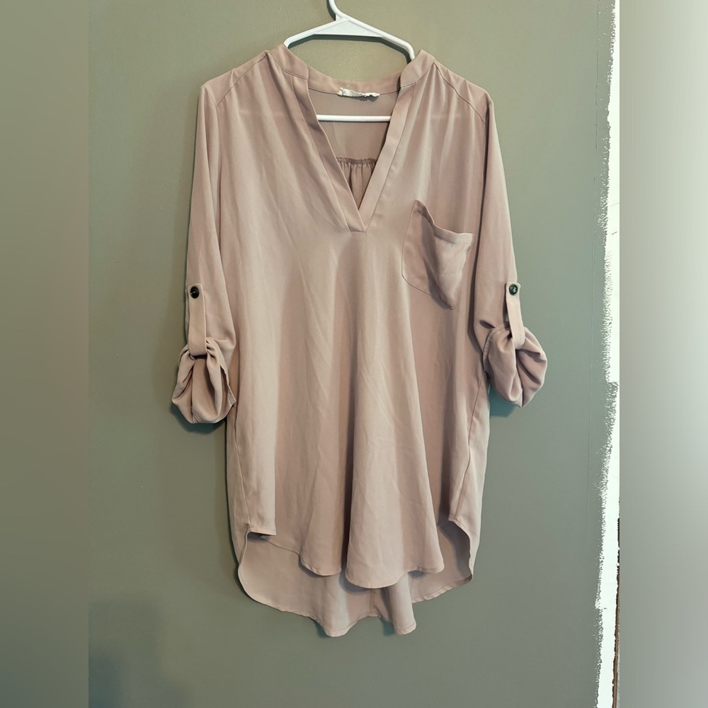 Semi sheer top